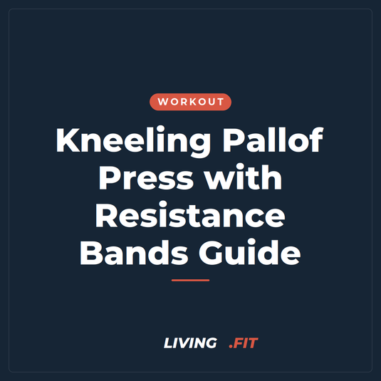 Kneeling Pallof Press with Resistance Bands Guide