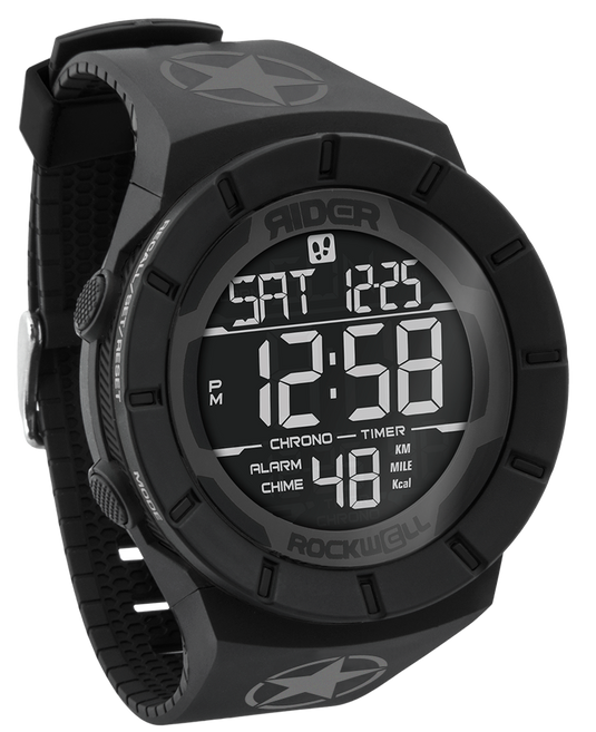 Rockwell Time - Coliseum Fit™ Army Edition (Phantom Black) Watch
