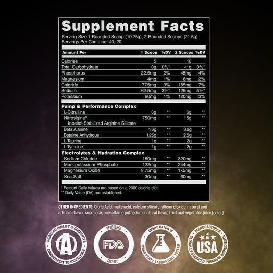 Animal Pump Non-Stim - Pre-Workout