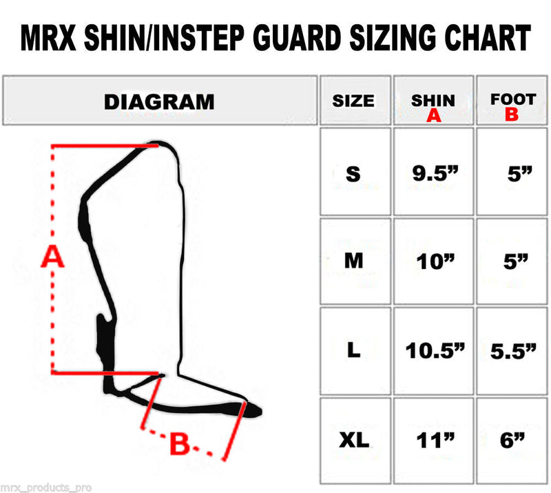 Load image into Gallery viewer, MRX BOXING &amp; FITNESS Muay Thai Shin Guards Kick Boxing Leg &amp; Foot Protector Pad MMA Shin Guard Extra Padding for Men or Women
