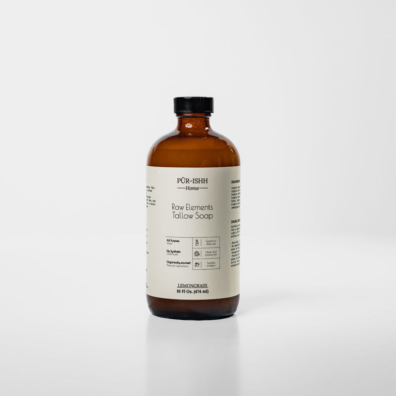 Load image into Gallery viewer, Purishh - Raw Elements Tallow Soap (Lemongrass)
