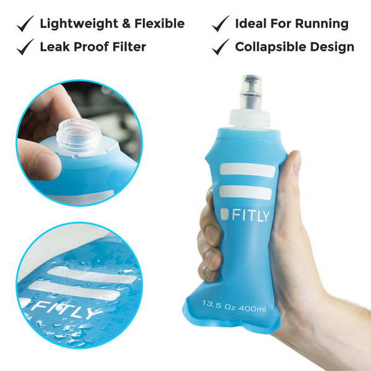 FITLY - FLASK400 - 13.5oz Collapsible Soft Flask