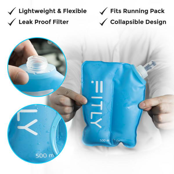 Load image into Gallery viewer, FITLY - FLASK500 (BLADDER) - 17oz Hydration Bladder for Sub90
