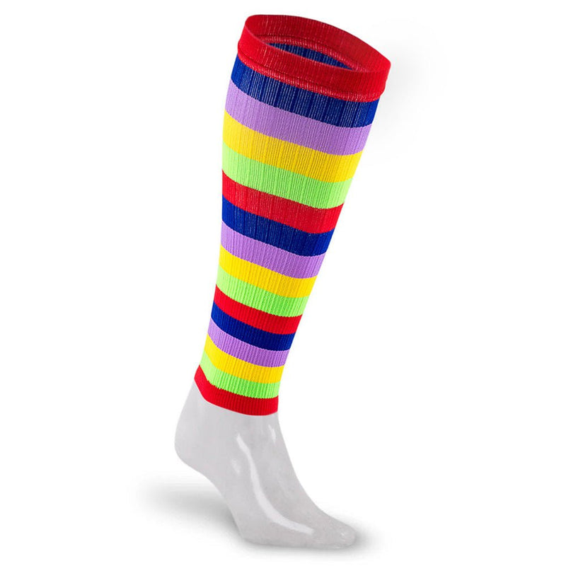 Load image into Gallery viewer, Pro Compression - Calf Sleeves, Multicolor Stripe
