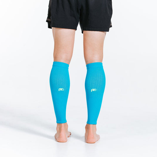 Pro Compression - Calf Sleeves, Neon Blue