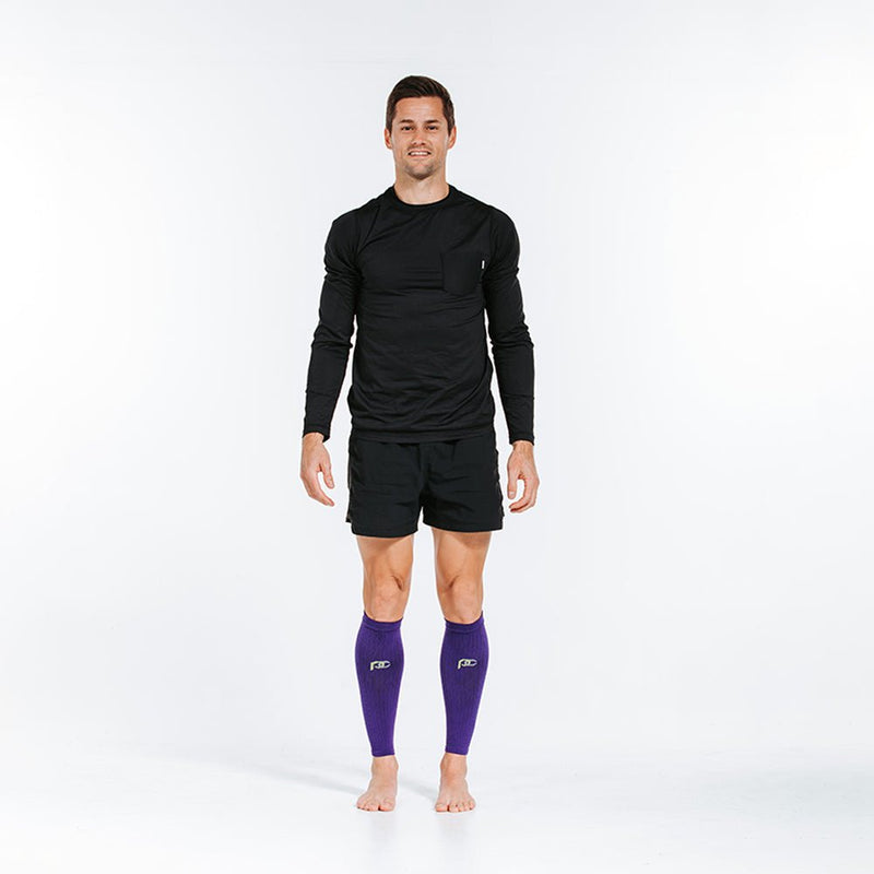 Load image into Gallery viewer, Pro Compression - Calf Sleeves, purple

