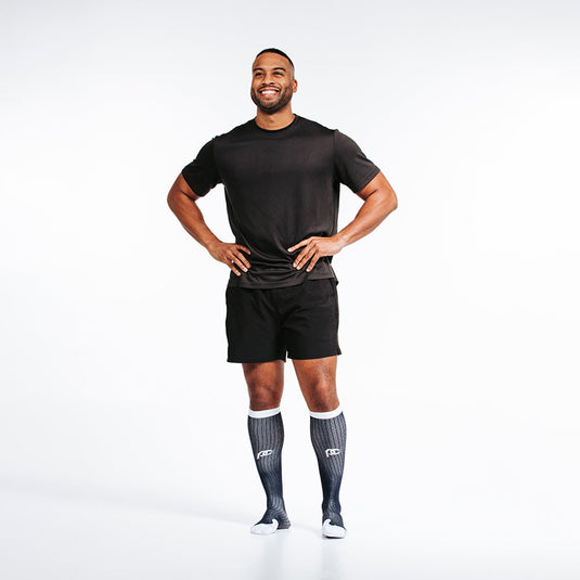 Pro Compression - Marathon, Navy over White