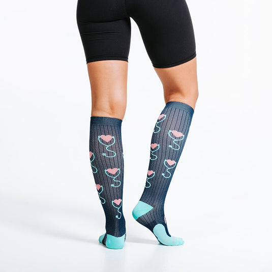 Pro Compression - Marathon, Stethoscope Hearts