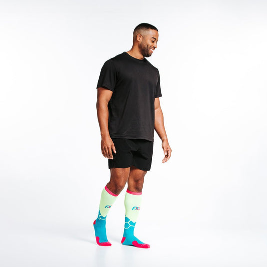Pro Compression - Marathon, Teal Boom!
