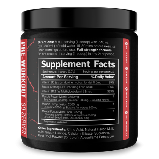 JNX Sports - The Shadow! Pre-Workout