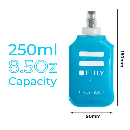 FITLY - FLASK250 - 8.5oz Collapsible Soft Flask