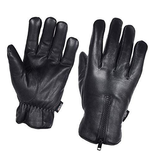 MRX - Men's Warm Winter Genuine Leather Driving Gloves