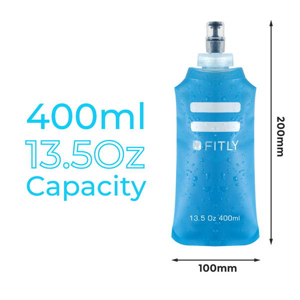 Load image into Gallery viewer, FITLY - FLASK400 - 13.5oz Collapsible Soft Flask
