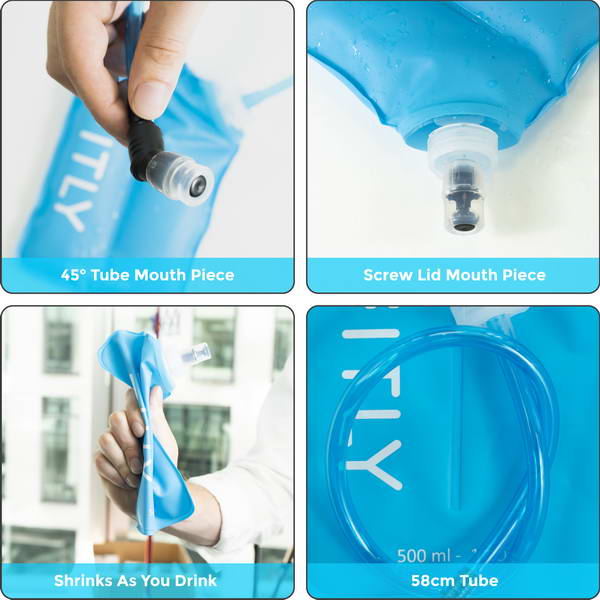 Load image into Gallery viewer, FITLY - FLASK500 (BLADDER) - 17oz Hydration Bladder for Sub90
