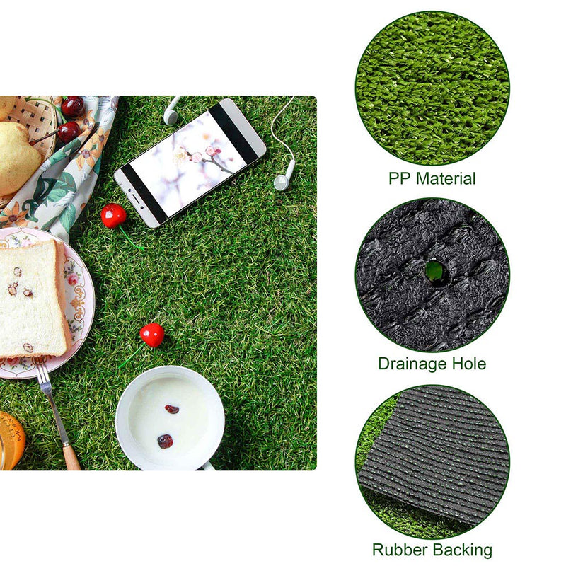 Load image into Gallery viewer, Yescom Artificial Grass Turf Synthetic Carpet Mat Patio 33&#39;x6&#39;
