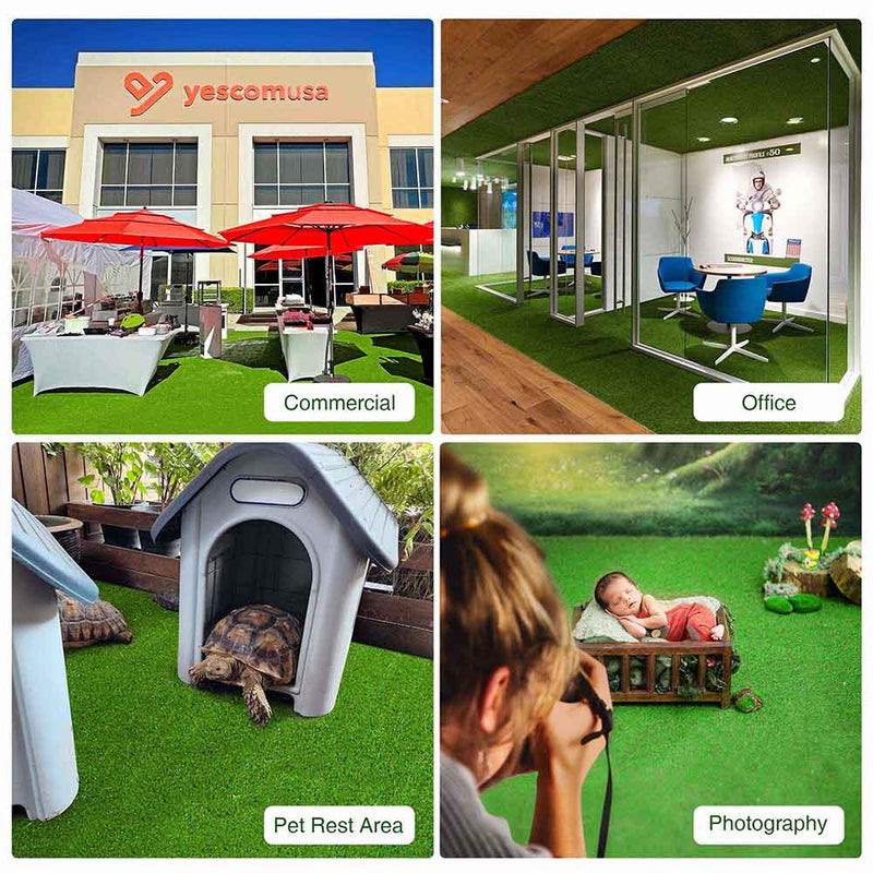 Load image into Gallery viewer, Yescom Artificial Grass Turf Synthetic Carpet Mat Patio 65&#39;x3&#39;
