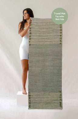 Oko Living - Jade & Jute - Travel Yoga Mat