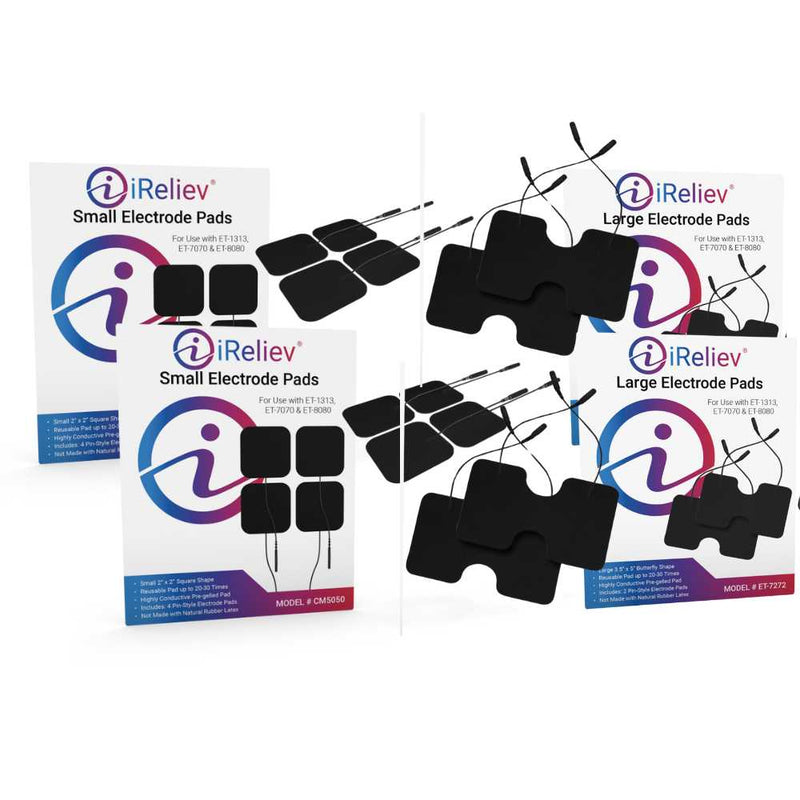 Load image into Gallery viewer, iReliev - Wired Small and Large Electrode Pad Bundle
