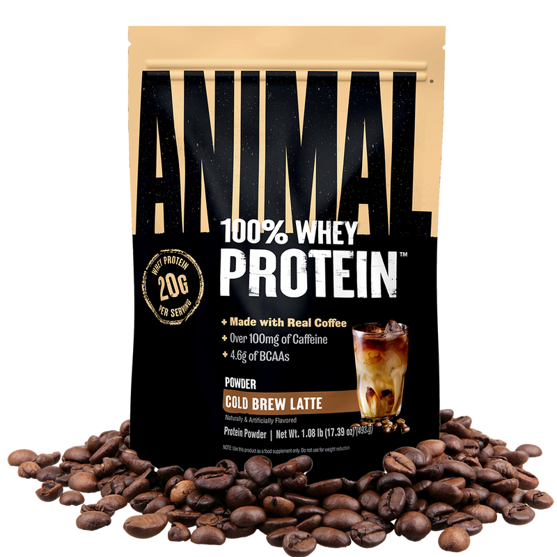 Load image into Gallery viewer, Animal 100% Whey Cold Brew Latte front
