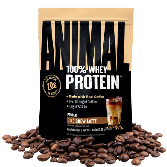 Animal 100% Whey Cold Brew Latte front