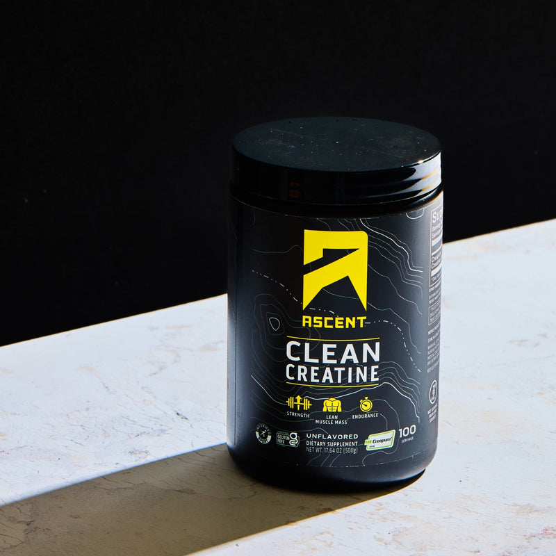 Load image into Gallery viewer, Ascent Clean Creatine 100 serving container
