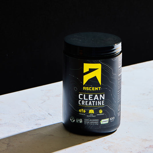 Ascent Clean Creatine 100 serving container