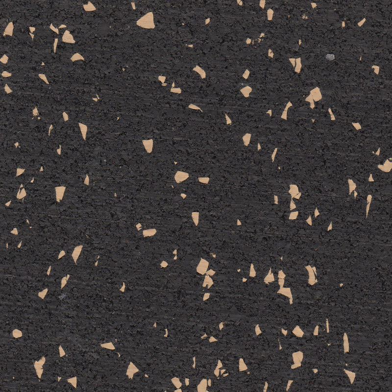 Load image into Gallery viewer, Tan (10%) rubber flooring sample
