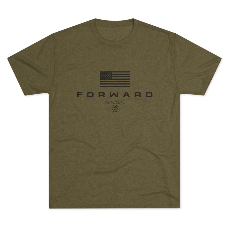 Load image into Gallery viewer, Ataclete - Men&#39;s Forward Flagship Tri-Blend Tee
