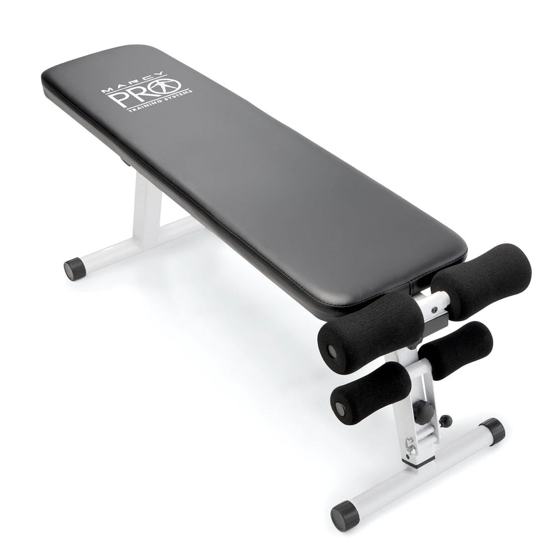 Load image into Gallery viewer, Marcy Pro Adjustable Strength and Weight Training Folding Bench for Home Gyms

