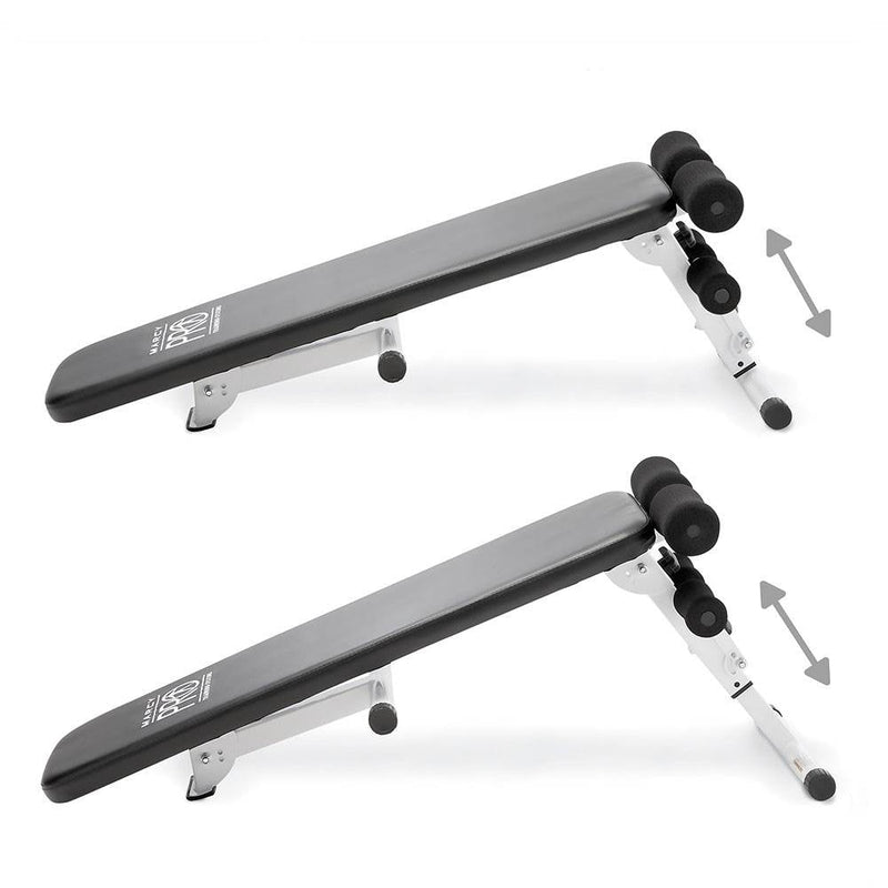 Load image into Gallery viewer, Marcy Pro Adjustable Strength and Weight Training Folding Bench for Home Gyms
