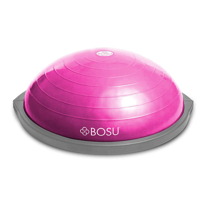 Load image into Gallery viewer, Bosu 72-10850 Home Gym The Original Balance Trainer 65 cm Diameter, Pink &amp; Gray
