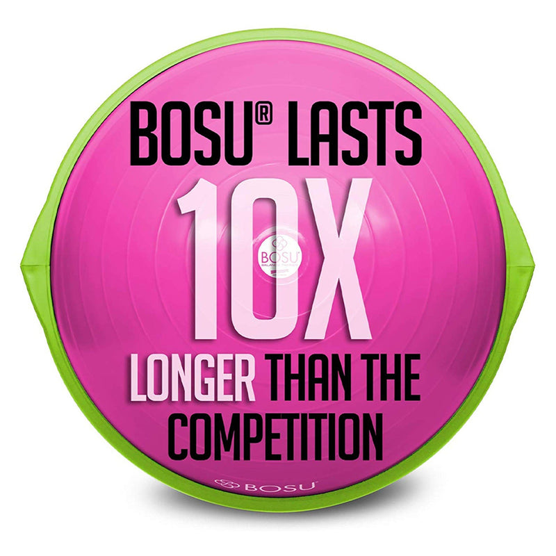 Load image into Gallery viewer, Bosu 72-10850 The Original Balance Trainer 65 cm Diameter, Pink and Lime Green
