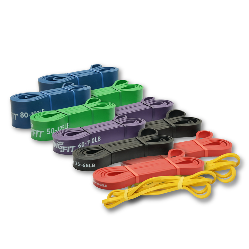 Load image into Gallery viewer, Living.Fit - Resistance Bands – Strength, Flexibility &amp; Pull-Up Assistance
