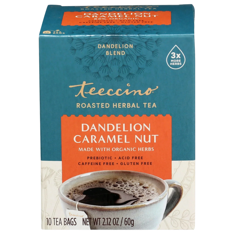 Load image into Gallery viewer, Teeccino - Dandelion Caramel Nut Roasted Herbal Tea
