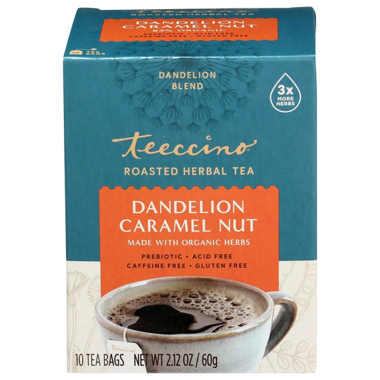 Teeccino - Dandelion Caramel Nut Roasted Herbal Tea