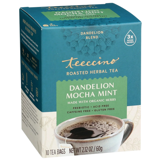 Teeccino - Dandelion Mocha Mint Roasted Herbal Tea