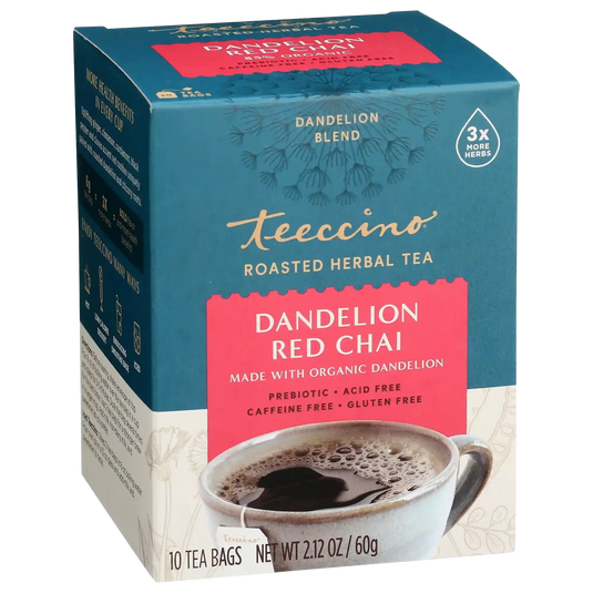 Teeccino - Dandelion Red Chai Roasted Herbal Tea