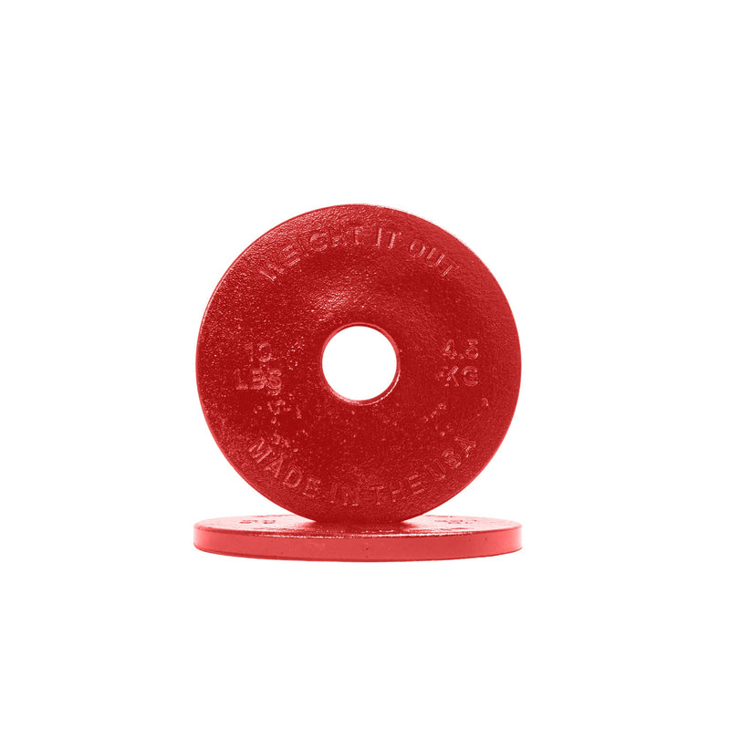 Load image into Gallery viewer, Weight It Out - Standard 1-inch Center Hole Cast Iron Weight Plate Pairs
