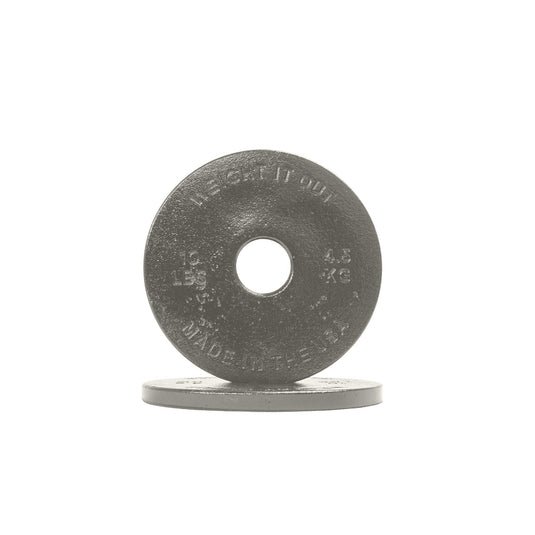 Weight It Out - Cast Iron Machined Weight Plate Pairs