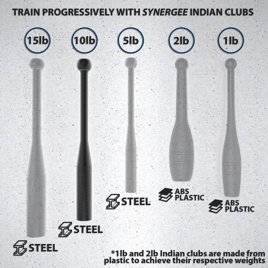 Synergee - Synergee Indian Clubs