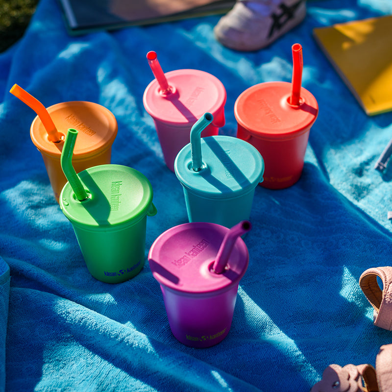 Load image into Gallery viewer, Klean Kanteen - 10oz Kid's Cup with Straw Lid
