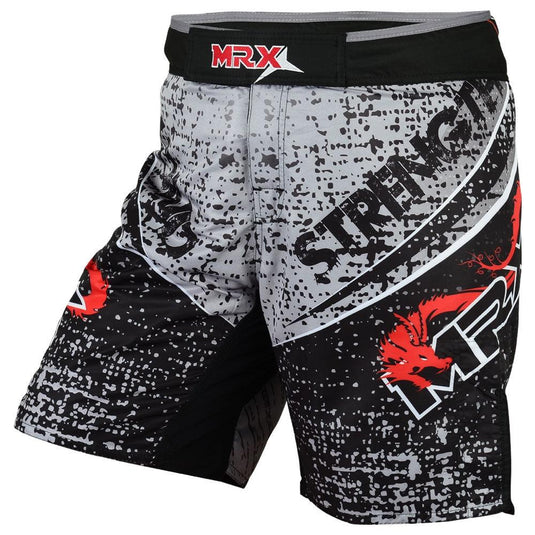 MRX - MMA Fighting Shorts Black Hydra-mma-shorts-1116