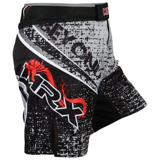 MRX - MMA Fighting Shorts Black Hydra-mma-shorts-1116