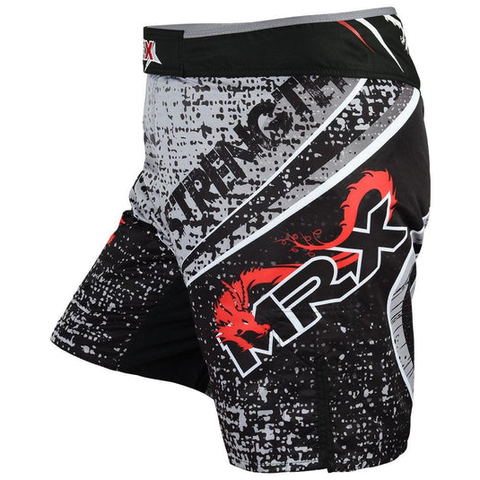 MRX - MMA Fighting Shorts Black Hydra-mma-shorts-1116