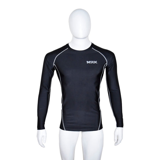 MRX - Men's Compression Shirts Athletic Gym Workout Rash Guard Base Layer Short & Long Sleeve Top