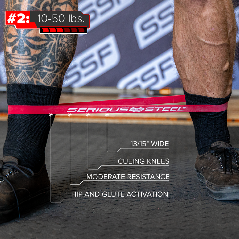 Load image into Gallery viewer, Serious Steel Fitness - 12&quot; Short Bands

