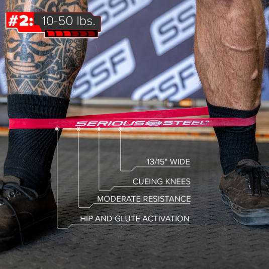 Serious Steel Fitness - 12" Short Bands