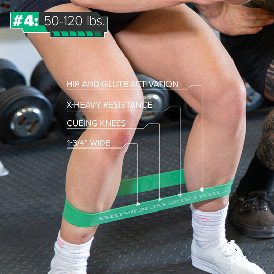 Serious Steel Fitness - 12" Short Bands