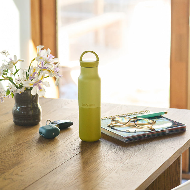 Load image into Gallery viewer, Klean Kanteen - 12oz Rise Classic with Arch Loop Cap
