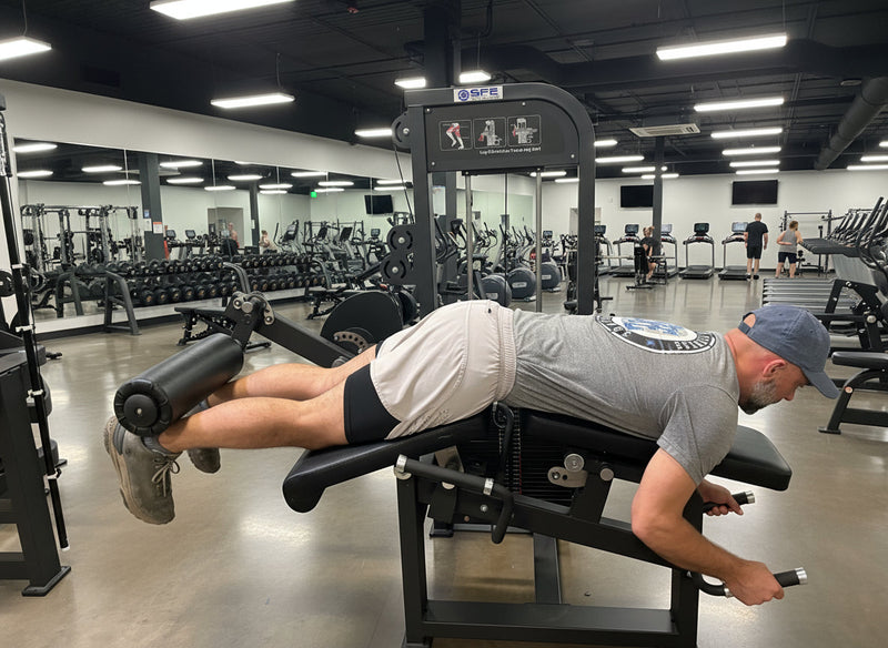 Load image into Gallery viewer, SFE - Commercial Leg Extension Prone Leg Curl Combo w/250lb weight stack (New)
